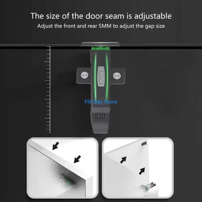 F92C Locking Device Drawer Cabinet Catches Touch Latches Easy to Install