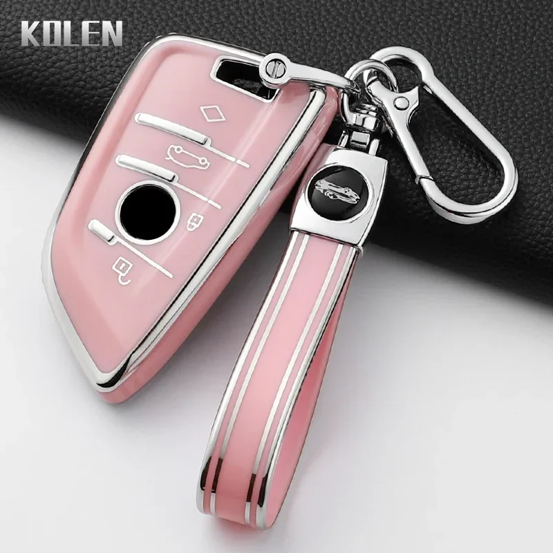 Für BMW X1 X3 X5 X6 X7 1 3 5 6 7 Serie G20 G30 G11 F15 F16 G01 G02 F48 Mode TPU Auto Smart Key Fall Abdeckung Schutz Schlüsselbund