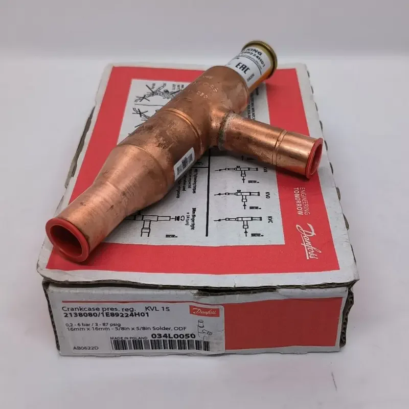 61-6418 616418 Danfoss KVL15 Welding Crankcase Pressure Regulator , CPR , SPR Valve, 034L0050, Thermo King Logo