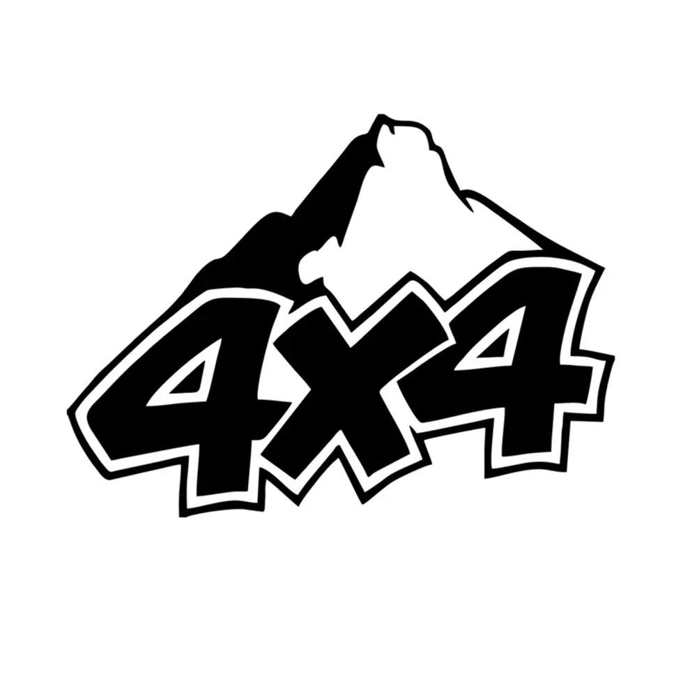 

Car Sticker Vinyl Decal Mountains 4x4 Sticker Waterproof Auto Decors on Car Body Bumper Rear Window Sticker