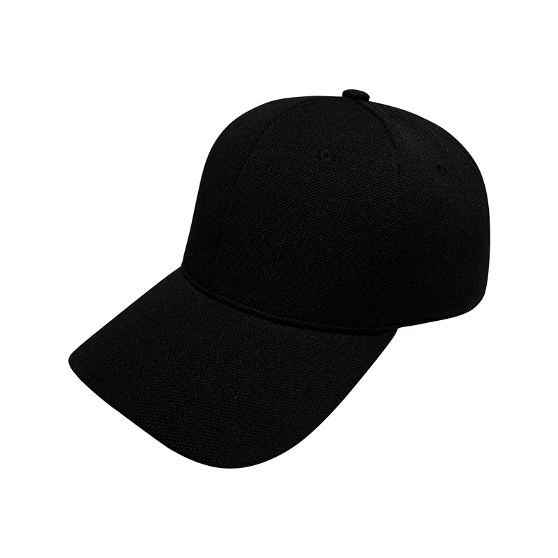 Baseball Cap Women Kpop High Quality Adjustable Big Circumference Snapback Cap Solid Color Big Brim Sun Visor Cap Dropshipping