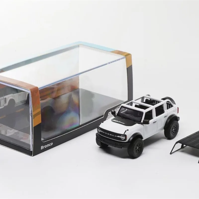Shadow Pro 1/64 Bronco Limit Legering Speelgoed Motorvoertuig Diecast Metaal Model Geschenken