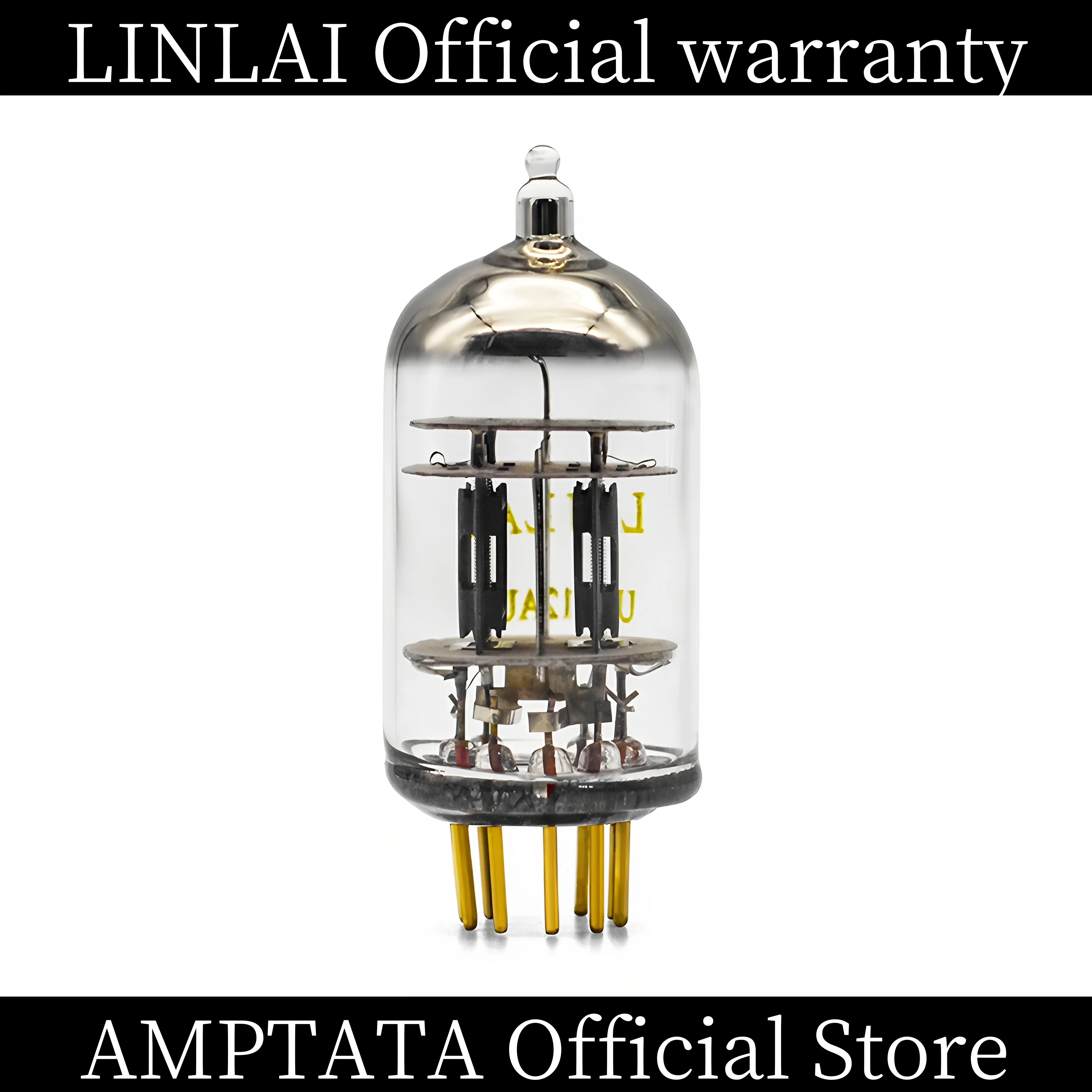 LinLai-ouro combinado áudio vácuo tubo Amp, par clássico, ECC82, 12AU7, perfeito HiFi