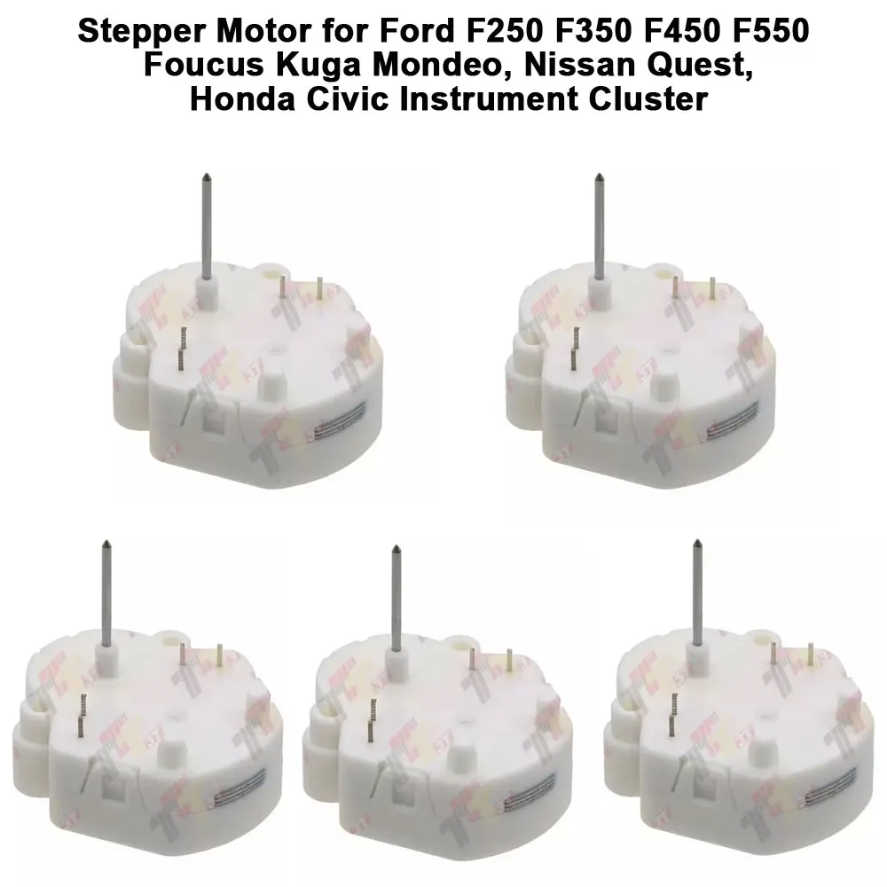 5pcs Stepper Motor for Ford F250 F350 F450 F550, Nissan Quest, Honda Civic Speedometer Instrument cluster 2004-2007