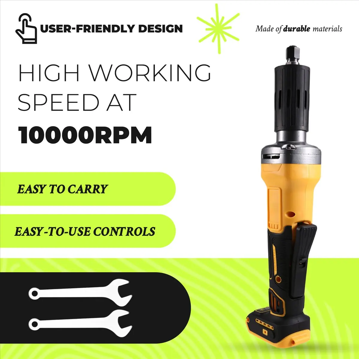 

Бесщеточная угловая шлифмашина AA49 для аккумулятора DEWALT (без аккумулятора), плоская угловая шлифмашина, без аккумулятора, инструмент для резки