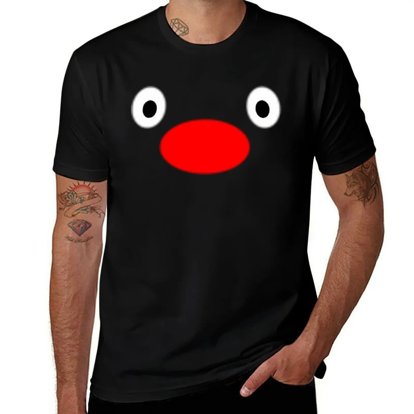 

Pingu Face T-Shirt Outdoor Activity Sports T-Shirt