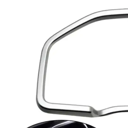 Chrome ABS Dashboard Instrument Panel Cover Trim For For Outlander 2022 2023 Right Hand Drive Car Interior Decoration Accessorie