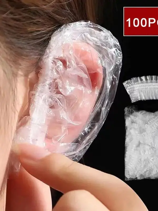 00個入り使い捨て防水ヘアカラーカバー、簡単装着、中国からのブランド登録不要