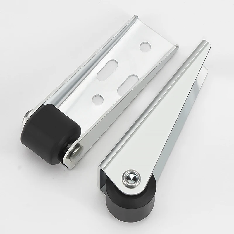 

2PCS Sliding Door Track Pulley Silent Vertical Micro Furniture Mobile Load-bearing Nylon Universal Support Door Hanging Pulley