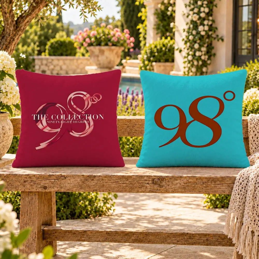 Group RnB Pop 98 Degrees Cushion Cover Soft Plush Throw Pillow Cover Washable Sofa Bed Patio Chair Home Decor
