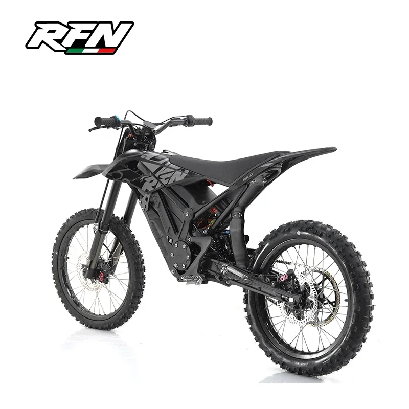 RFN  Electric Dirt Bike High Quality Off Road Bike  74V 43AH Lithium Battery Adult Bike