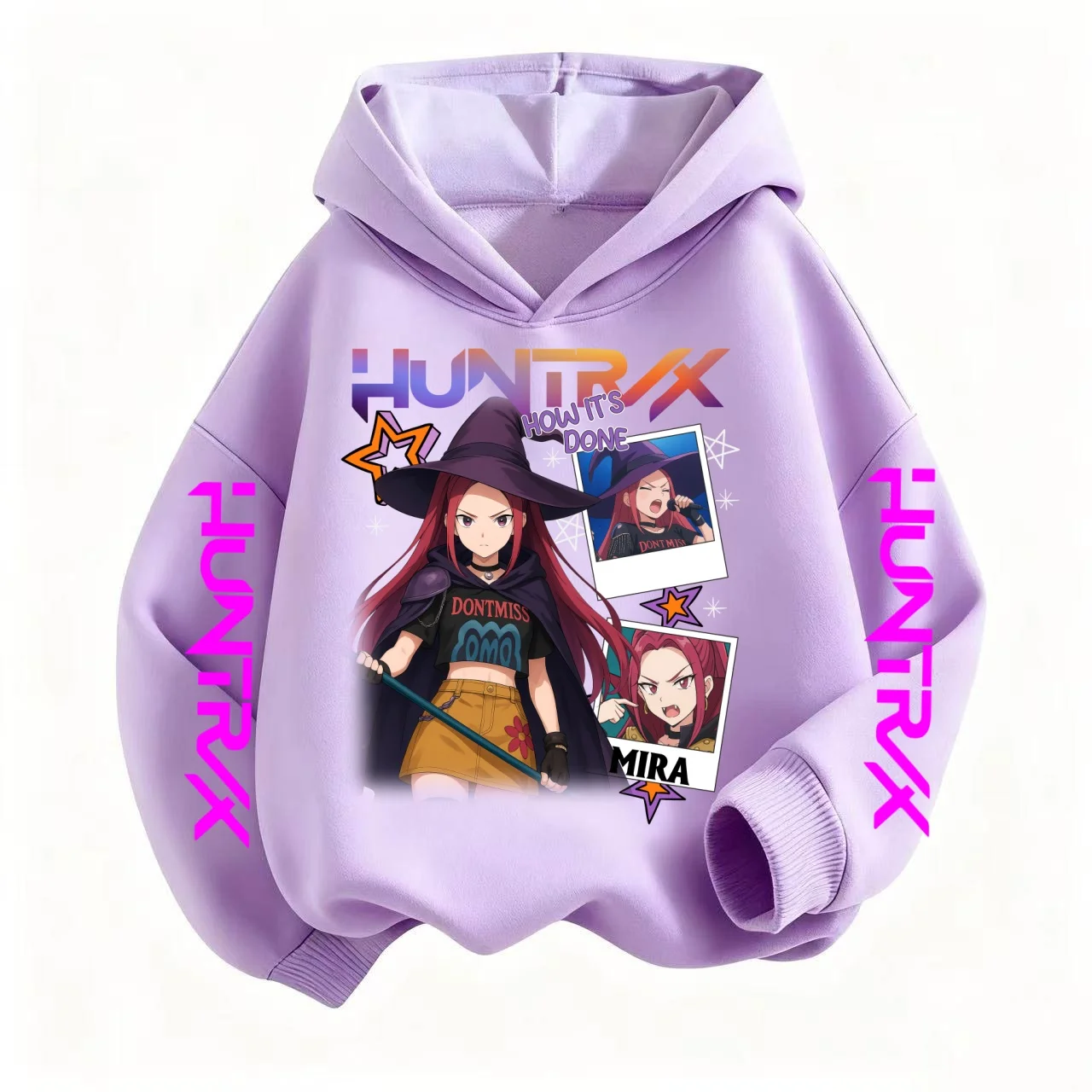 

Halloween Gift Hoodie Children's Hoodie Manga Kpop Devil Hunter Children's Hoodie Cute Tiger Pattern Harikuroni Hoodie Boys and