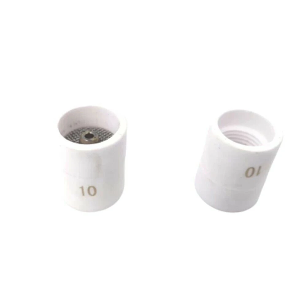 

10# 12# Ceramic Soldering Cup For TIG Welding Torch WP-17/18/26/9/20 White Agon Arc Welding Soldering Cup Tig Welding Tools