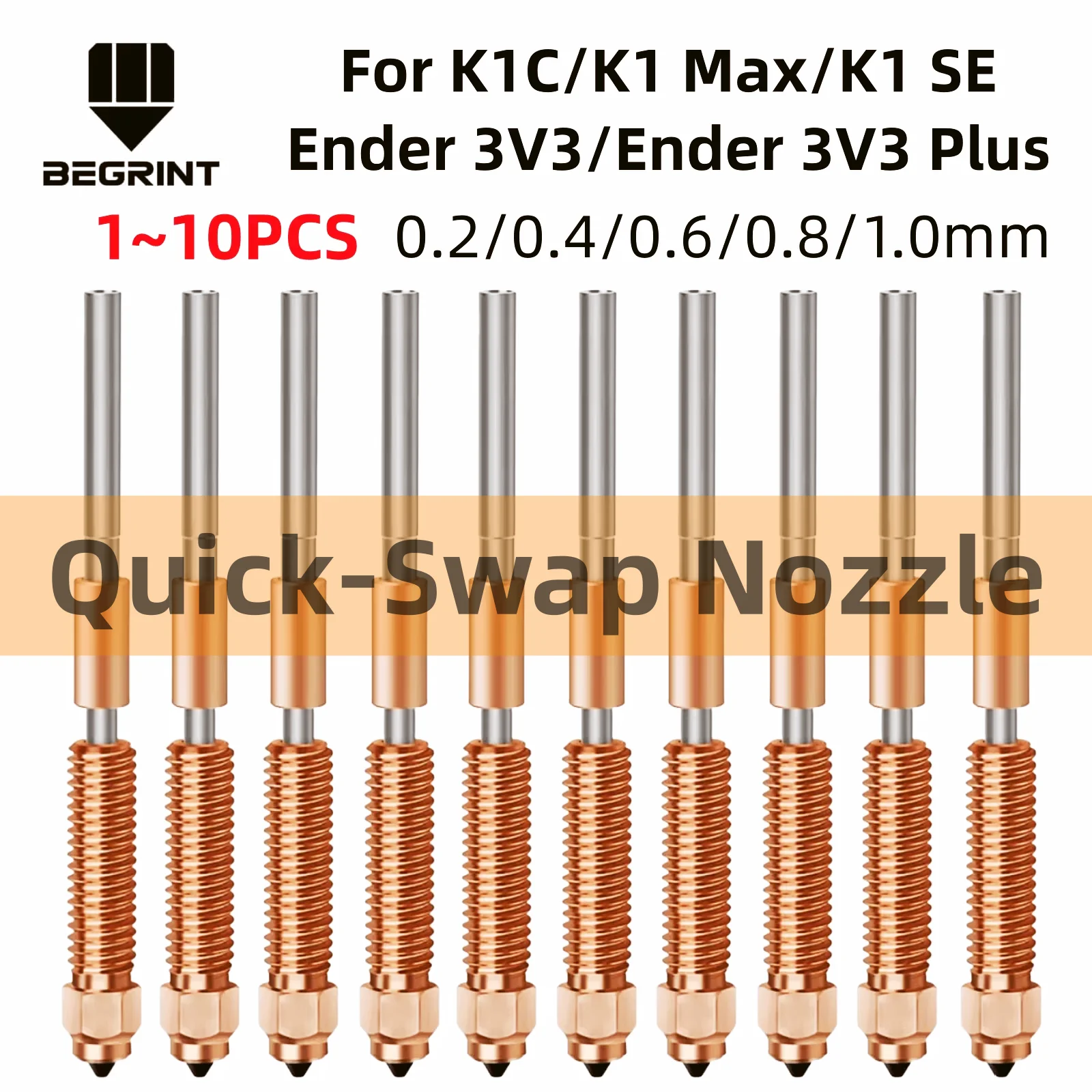 yZ[z1-10 NCbNXbvmY Creality K1C K1max d| 0.2/0.4/0.6/0.8/1.0 ~[g Ender 3 V3/Ender 3 V3 Plus 3D v^p