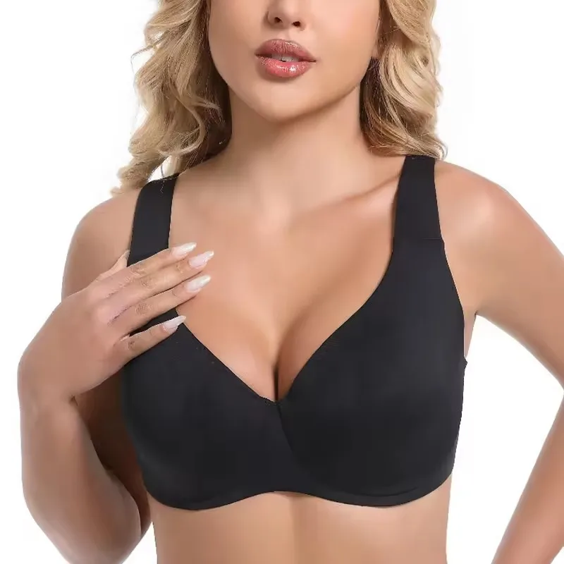 

Женские гладкие бесшовные минимайзеры бюстгальтеры с полной чашкой на косточках без подкладок бюстгальтер пуш-ап женское нижнее белье 34 36 38 40 42 B C D DD E F