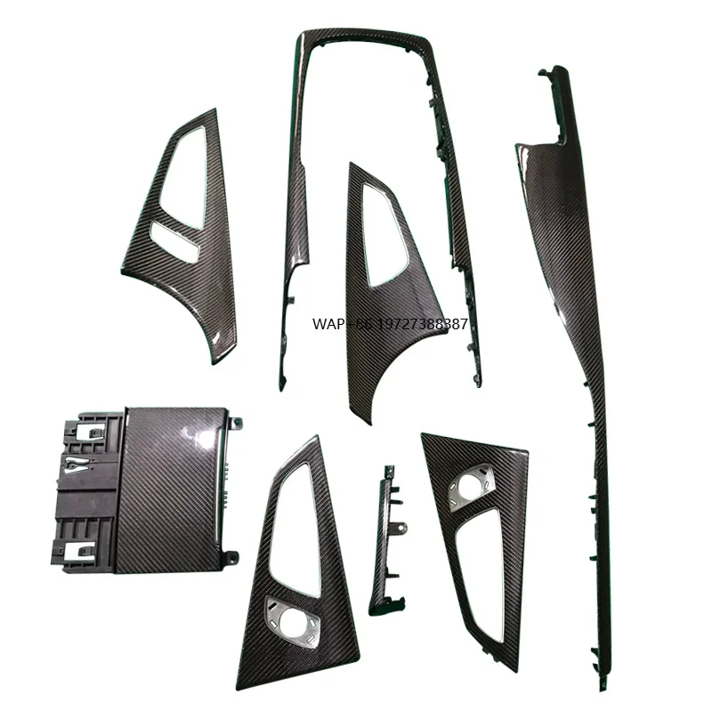 

Hot Sale Wholesale Carbon Fiber Car Interior Trim Kit for A7 Car Model Car Interior Trim Kit