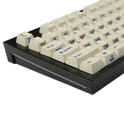 153 Key C64 Commodore 64 Dye Sub Keycaps PBT ISO Cherry Profile Key caps For TKL 61 64 68 75 87 96 104 108 Keychron MX Keyboard