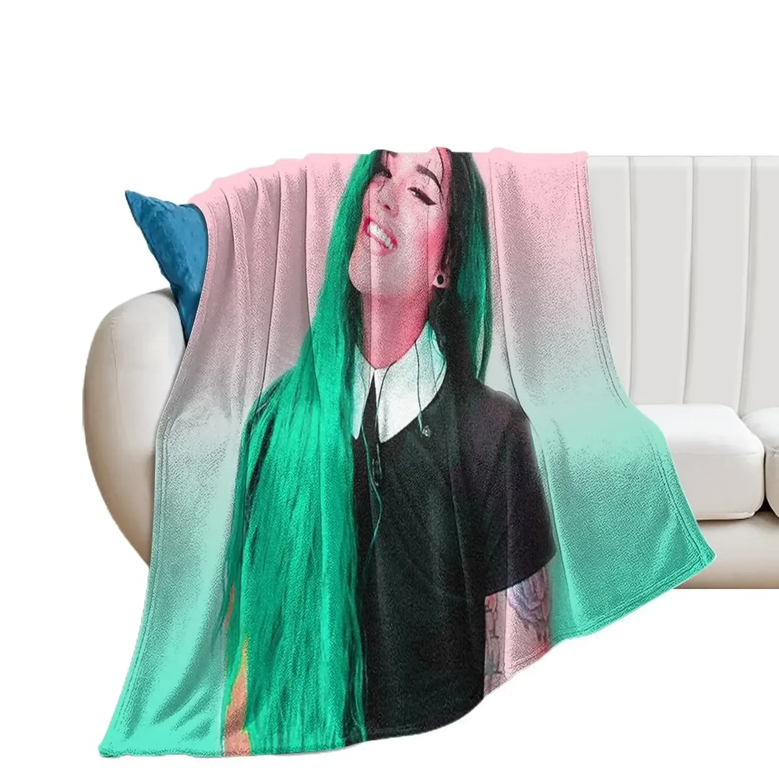 Adore Delano || background color Throw Blanket Sofa Comforter heavy to sleep Giant Sofa Blankets