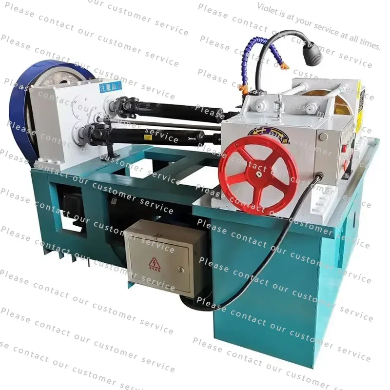 High Speed Automatic Threading Machine, Stable Screw Rod Processing Equipment for Mass Thread‑Making Production Works