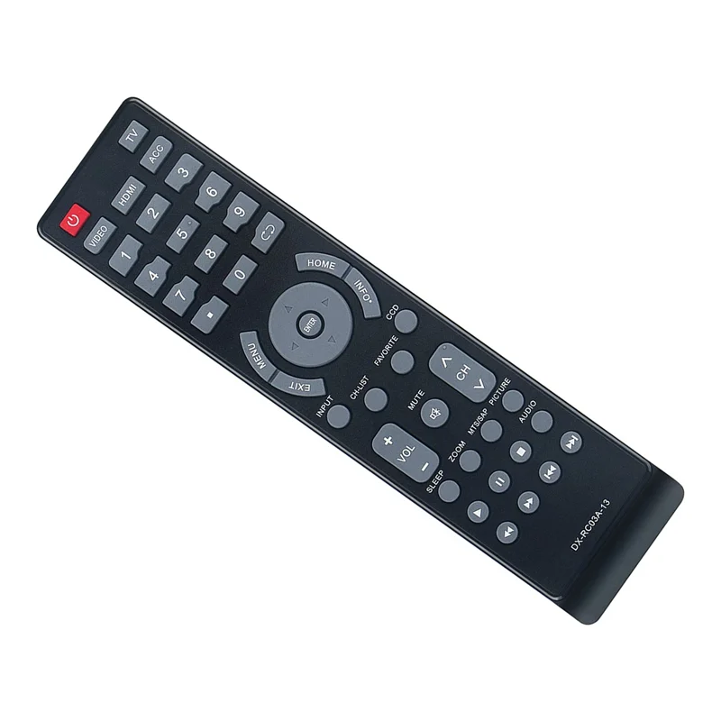 DX-RC03A-13 Reemplace el control remoto para Dynex Insignia TV NS-RC03A-13 DX-60D260A13 NS-19E320A13 NS-22E340A13 NS-29L120A13