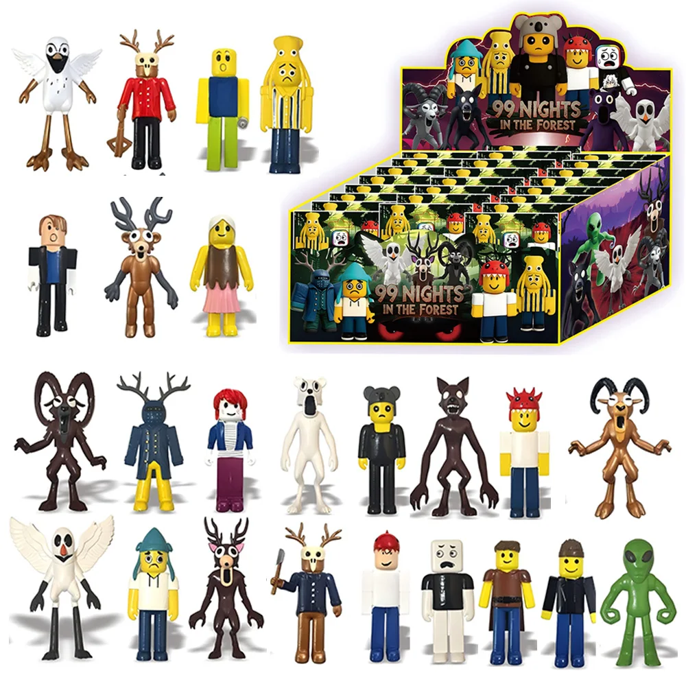 

2026 Популярный новый продукт 99 ночей в лесу Ночная слепая сумка в лесу Виртуальный мир Аксессуары для игр Украшения Подарки