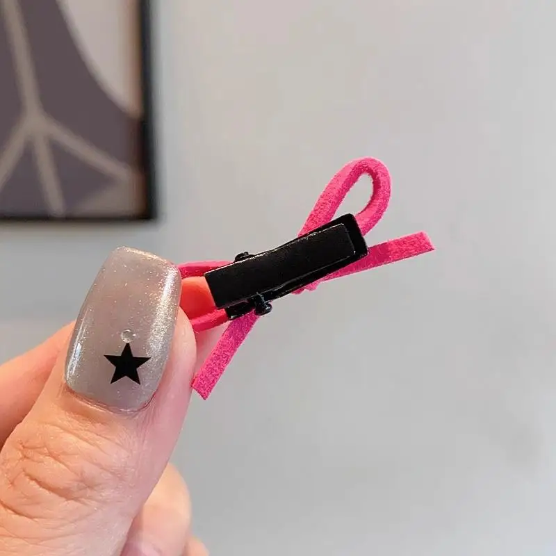 10 Stück süße Haarspangen mit Schleifen, bunte, hübsche Haarspangen mit Schleifen, sanfte Haarklammern, Haaraccessoires für kleine Mädchen, ideal für Reisen. – Detail 8