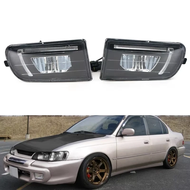 

Led Fog Lights Fog Light Super Bright Fog Lamp Assembly For toyota Corolla AE100 AE101 1993 1994 1995 1996 1997 1998 1999