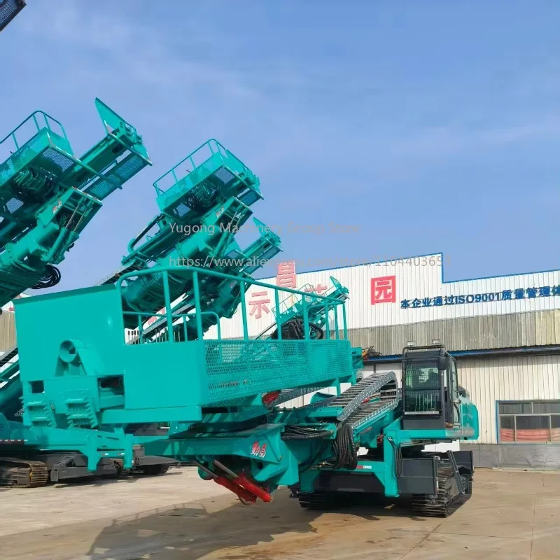 High Lifting Slope Crawler Mounted Motor Driven Horizontal Drilling Machine for Tunnel Anchoring and Support