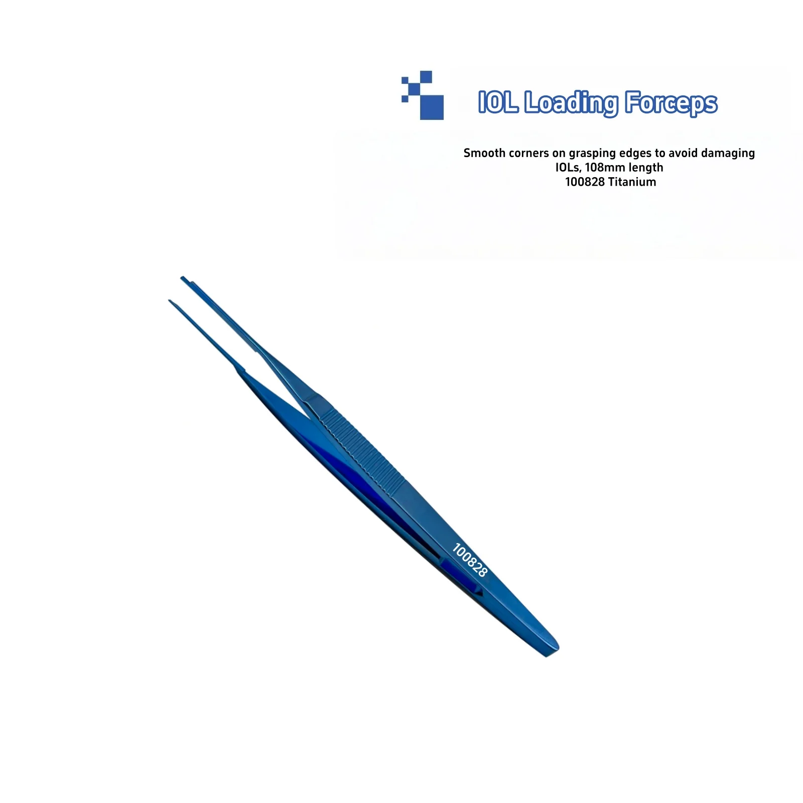Ophthalmic instrument tweezers with multifunctional uses, reusable IOL Loading Forceps