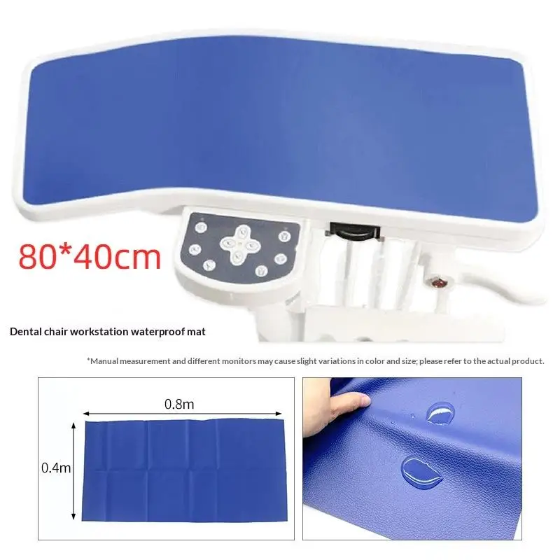 Dentistry Chair Waterproof Protective Cloth 40*80cm 1Pcs Scratch Proof Pad Cover for Dental Lab Clinic Tables