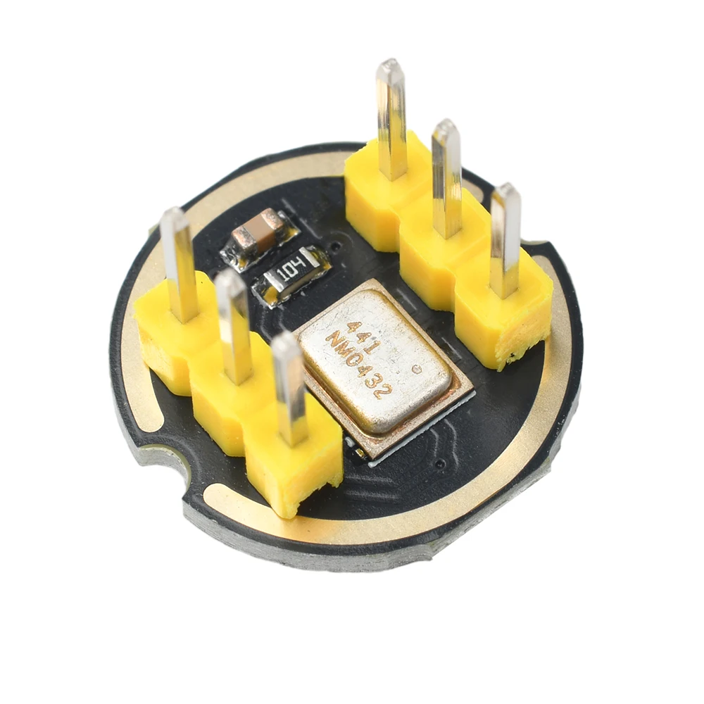 INMP441 無指向性マイクモジュール MEMS 高精度、低消費電力 I2S インターフェイス、ピンヘッダー付き ESP32 をサポート