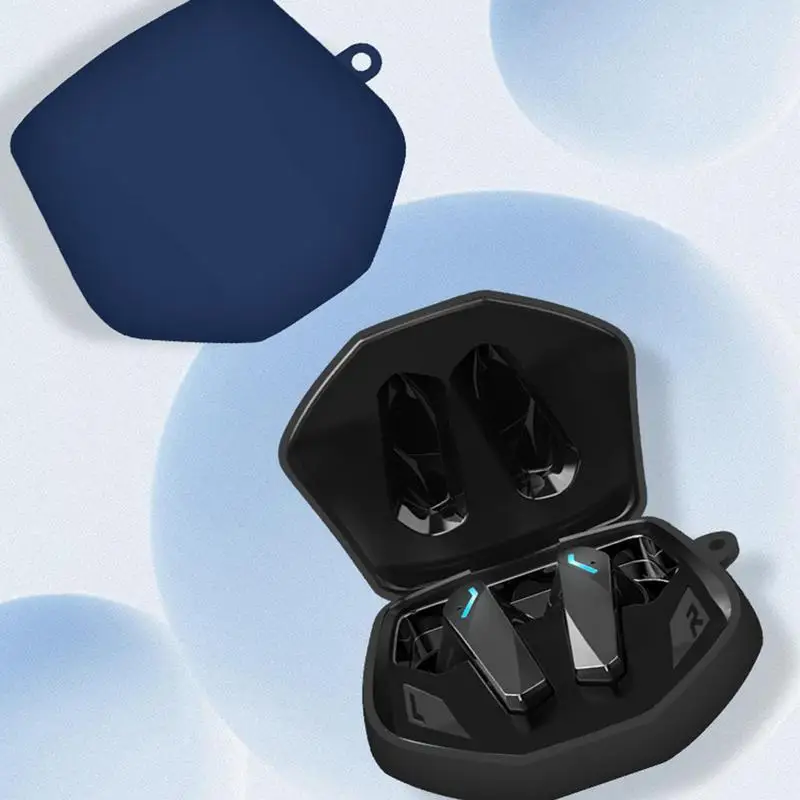 Headphone Storage Case ForLenovo GM2 PRO Earphone Travel Bag Silicone Case For Wireless Headphones Silicone Carry Bag #W0