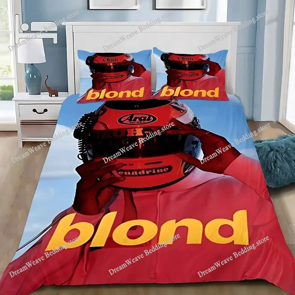 

Duvet Cover Pillowcase Bedding Set Franks Blonds Oceans Adult Boy Girl Bedroom Decoration Children Gift Single Double Large Size
