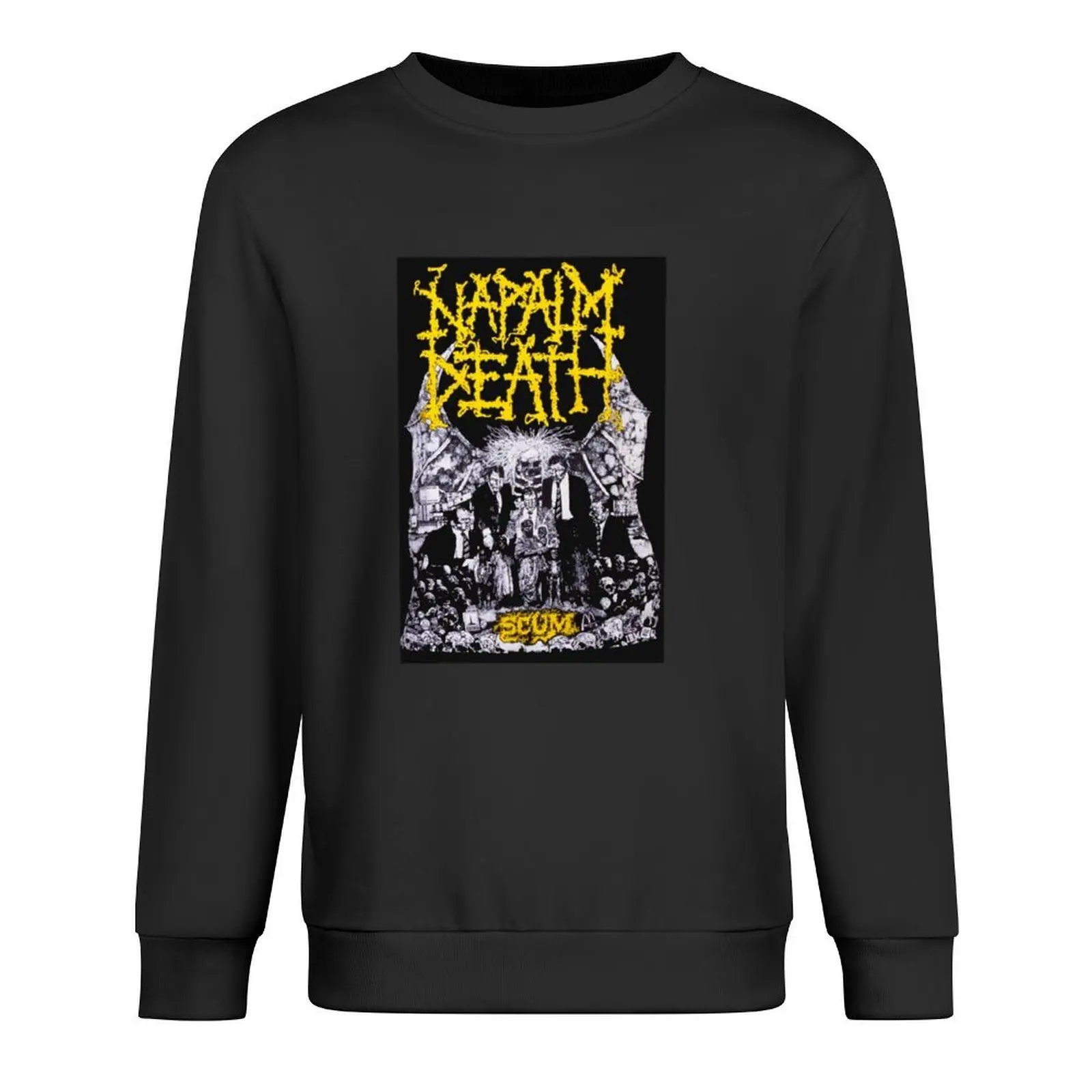 

napalm death Pullover men's winter sweater blouse korean clothes mens clothing men's sweatshirts
