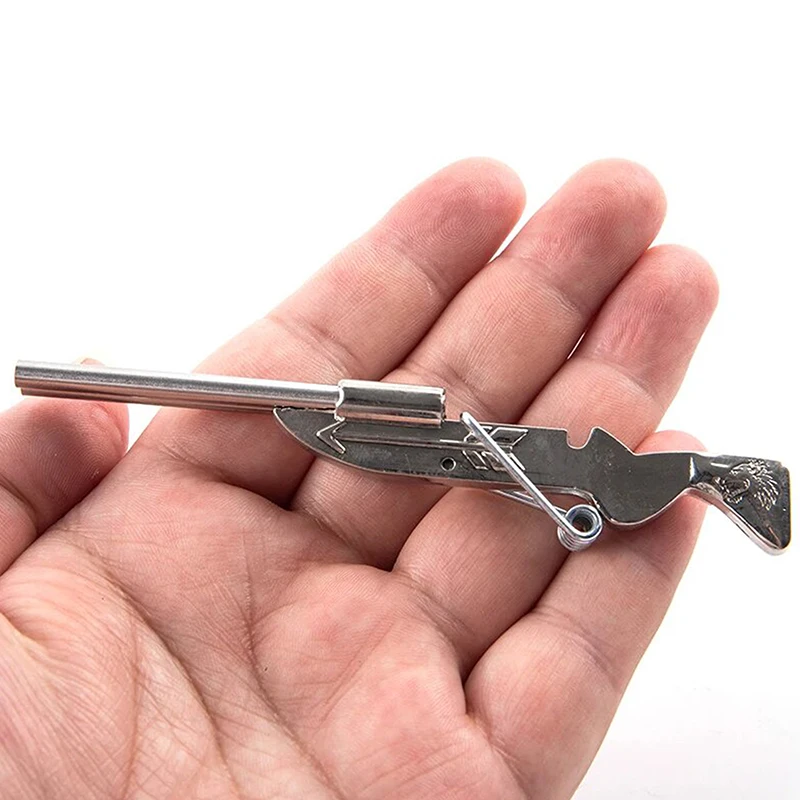 Mini Toothpick Gun Guntoy Toothpickgun Funny Hunting Shooting Toys Outdoor Decompression Weapontoy Hunting Guntoys Toys Gifts view 3