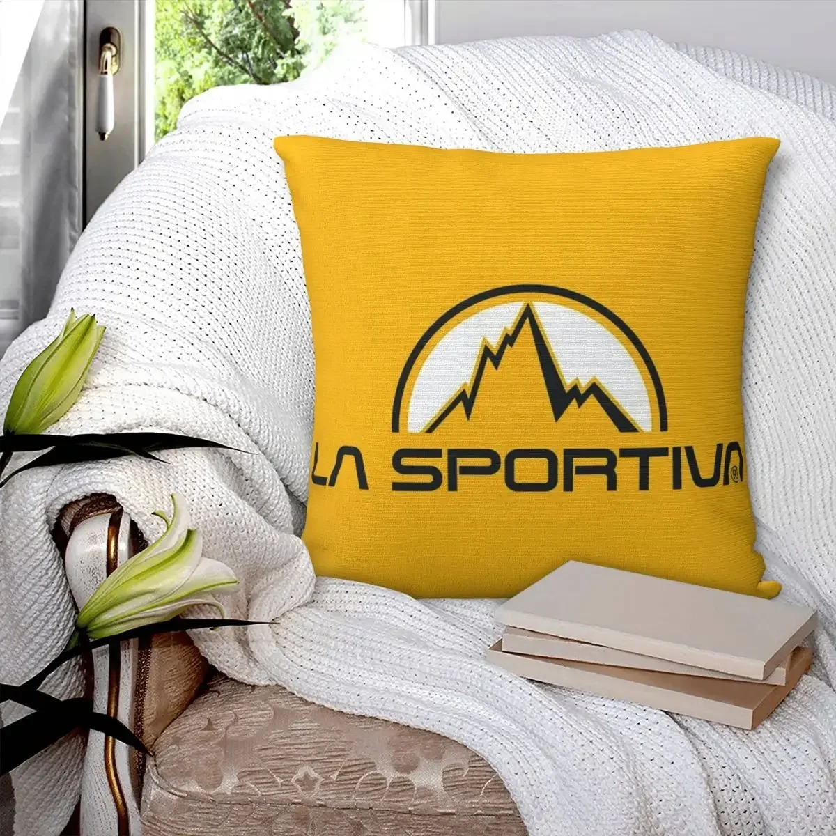 La Sportiva Merch Square Pillowcase Pillow Cover Polyester Cushion Decor Comfort Throw Pillow for Home Bedroom