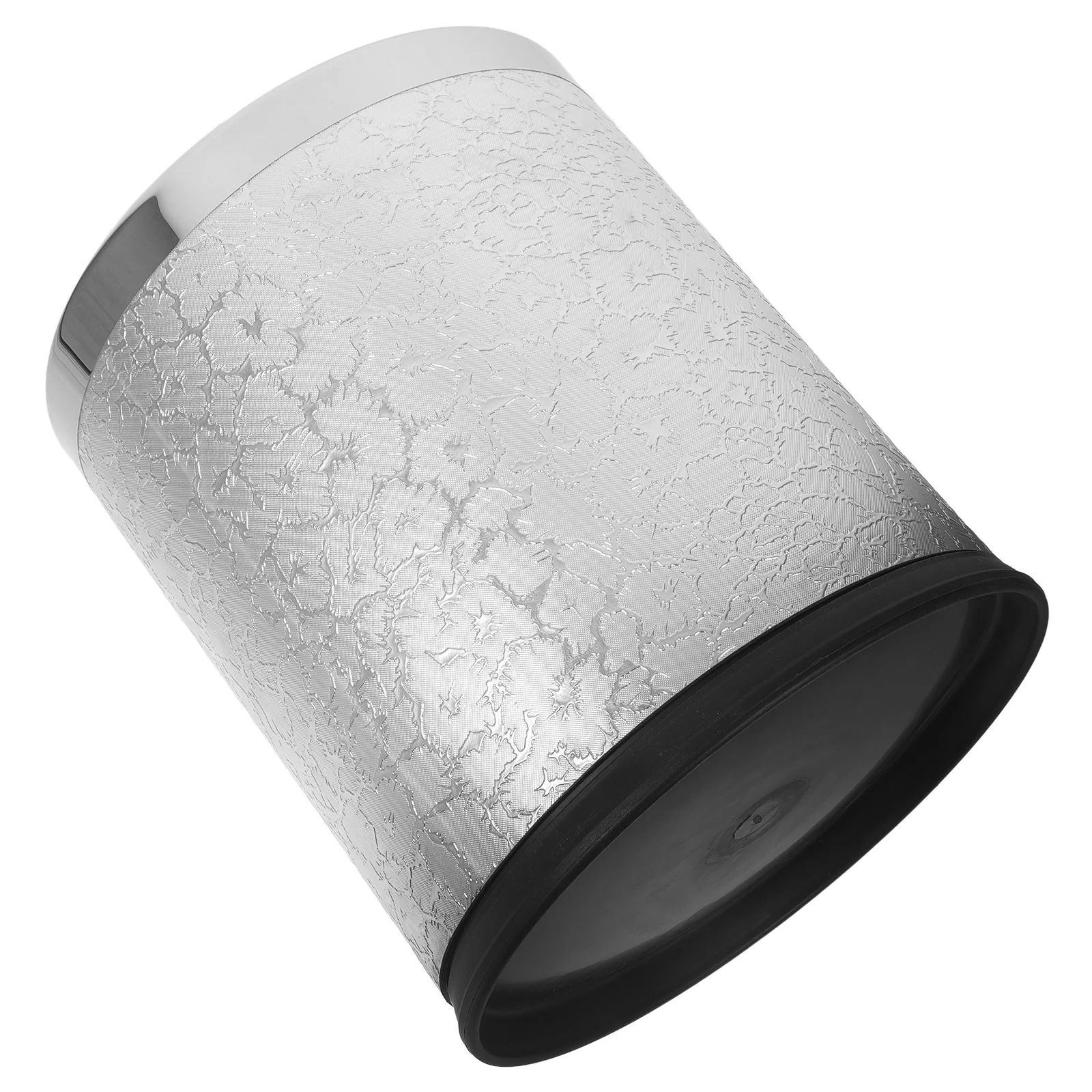 

Trash Bin Round Small Bathroom Waste Basket For Hotel Bedroom Kitchen Indoor Garbage Container Vintage Style Recycling Bin