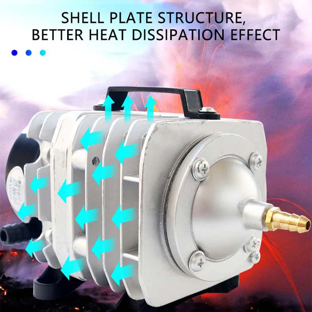 Electromagnetic Air Compressor Air Pump Flush Oxygen Pump Oxygen Pump Air Compressor For Aquarium ACO Series