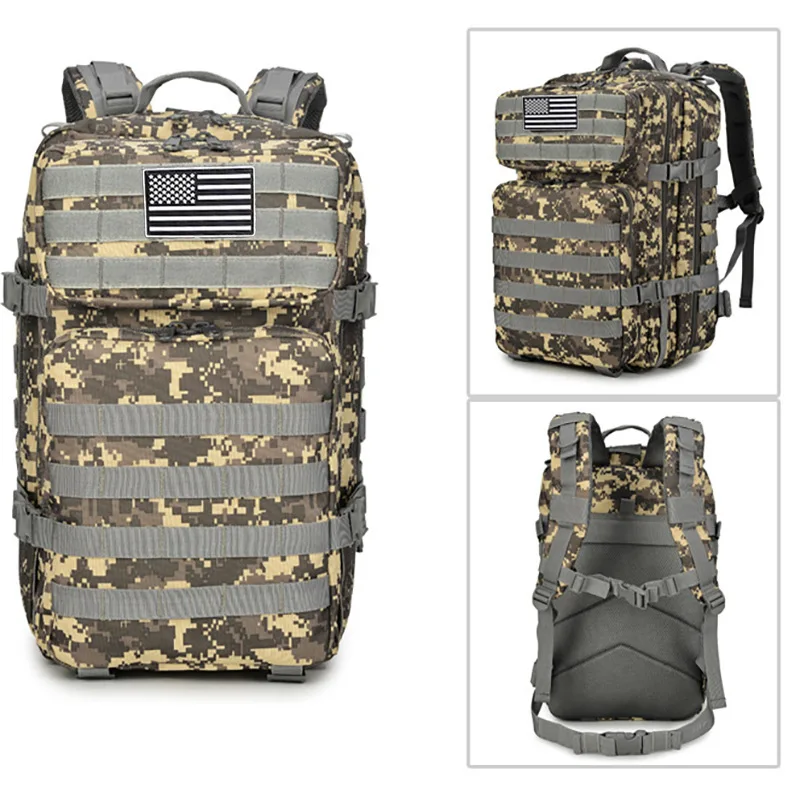

30/50L Tactical Backpacks Man Traveling Bags Survival Outdoor 3P Assault Pack EDC Molle Pack hiking Trekking Hunting Bag mochila