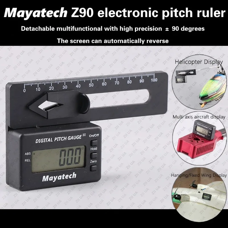 

Цифровой датчик шага Z90 TL90 для моделей вертолетов 250, 450, 500, 600, 700 (без аккумулятора) Цифровой датчик шага вертолета