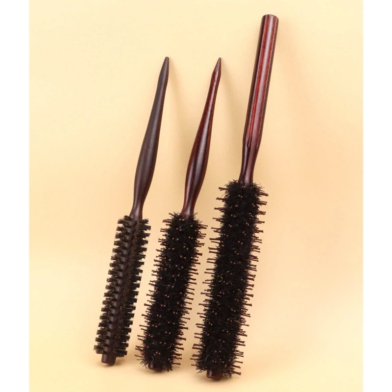 652F Bristle Anti-Static หวี Detangling แปรงผมนวดหนังศีรษะ Hairdressing เครื่องมือจัดแต่งทรงผมสำหรับ Salon Home ใช้