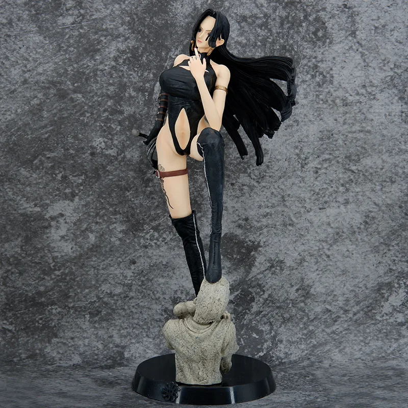 Hentai modelo de belleza GK, estatua de decoración desmontable de cuero negro, figura de animación, venta al por mayor