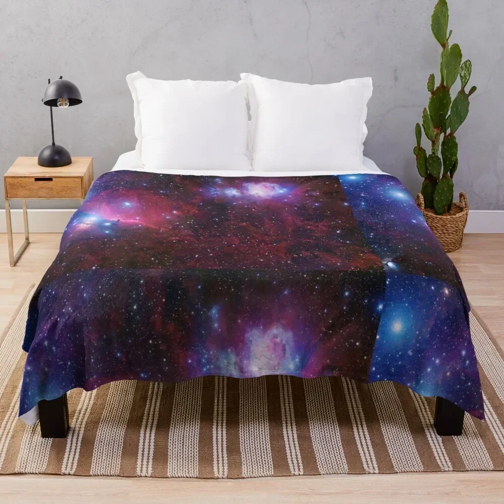 

Galaxy | Colorful Galaxy | Stars | Sky Space Universe Nebula Throw Blanket Stylish Warm Blanket for Living Room Bedroom