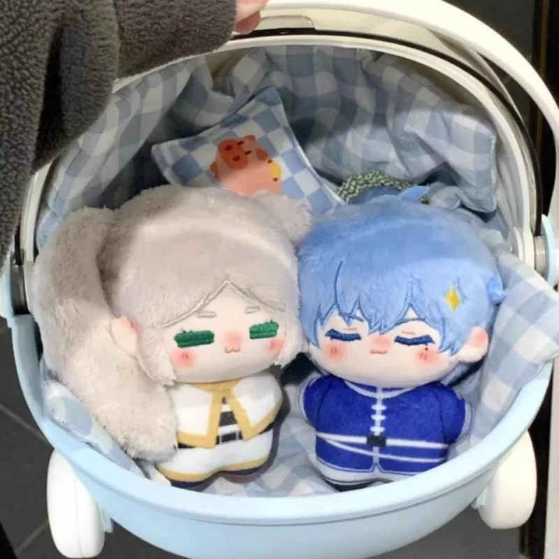 Frieren: Beyond Journey'S End Stark Fern 10cm Cotton Doll Stuffed Toys Plushie Student Pendant Keychain Plush Doll Hallowee Gift