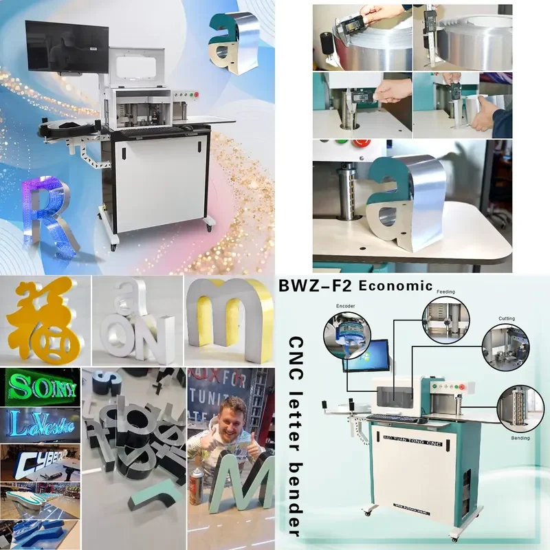 for Signage Making Machinery Factory 3D Letter Bending Machine Slotting Machine