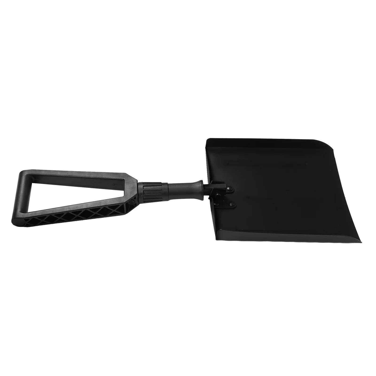 

Folding Snow Shovel Durable Iron H Large Clearing Area Heavy Duty Tool Winter Broom Storage Bag Included Foldable Design Snow