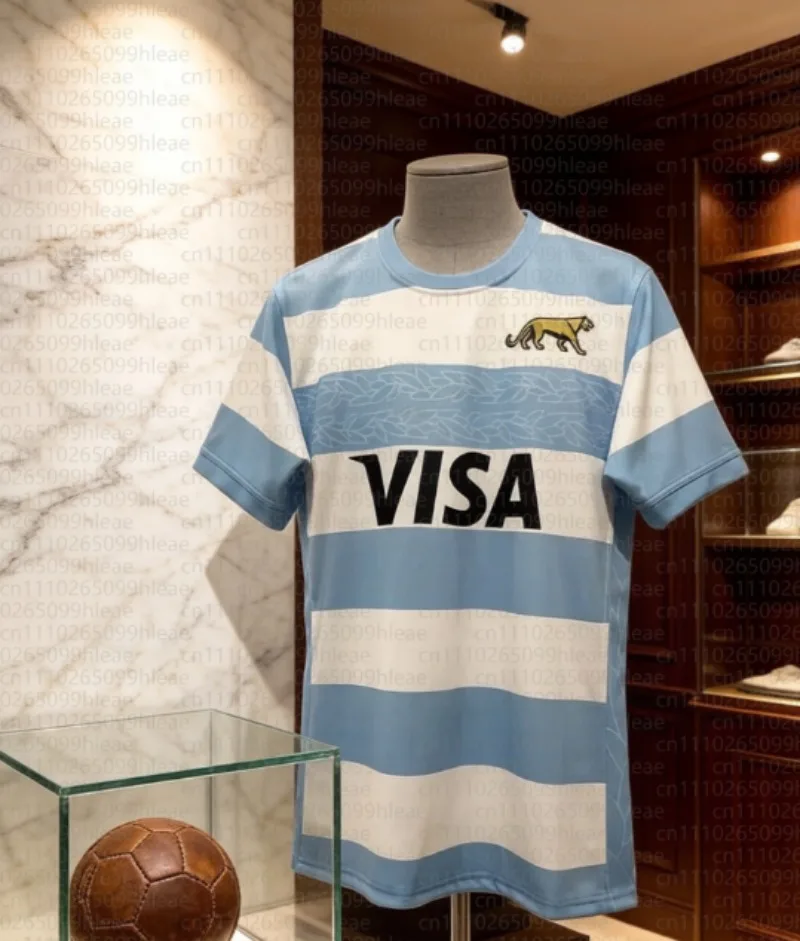Ropa Deportiva de Secado Rápido para el Verano del Equipo Nacional de Rugby Argentino, para el Hogar y para Viajes, Ropa de Entrenamiento de Fútbol, Conjuntos Familiares