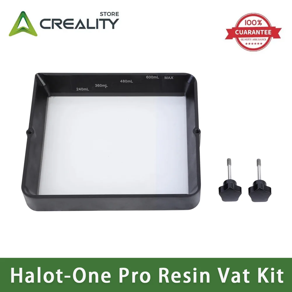 Creality Original Halot One Pro Resin Vat Kit Easy Cleaning Metal Frame Use for HALOT-ONE PRO 3D UV Printer Parts