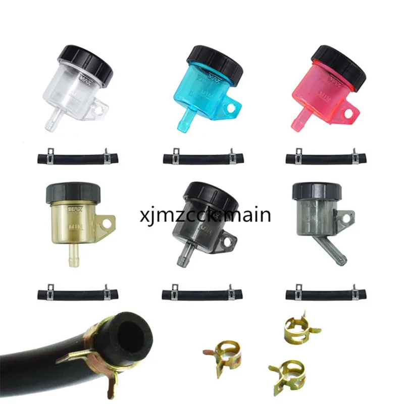 Motorcycle Universal Rear Brake Master Cylinder Clutch Petrol Oil Fuel Tank Master Pump Split Oil Pot Small Oil Cup Most Models
