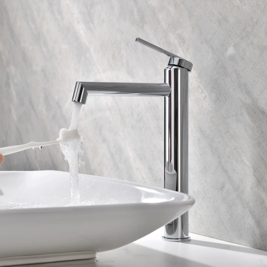 

Grey Bathroom Faucet Brushed Gold Basin Faucet Hot Cold Chrome Lavotory Faucet Brass Black Sink Faucet Brushed Rose Gold Tap